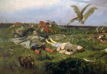 Rusa Kievană și Polovtsienii Prima bătălie a Polovtsienilor ruși s-a încheiat